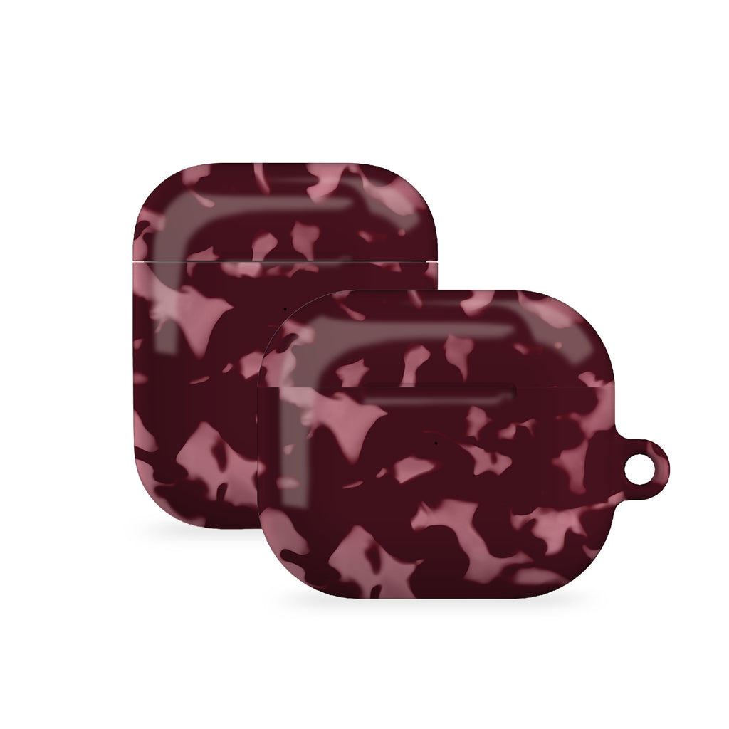 Pink Wavy Tortoise AirPods Cover
