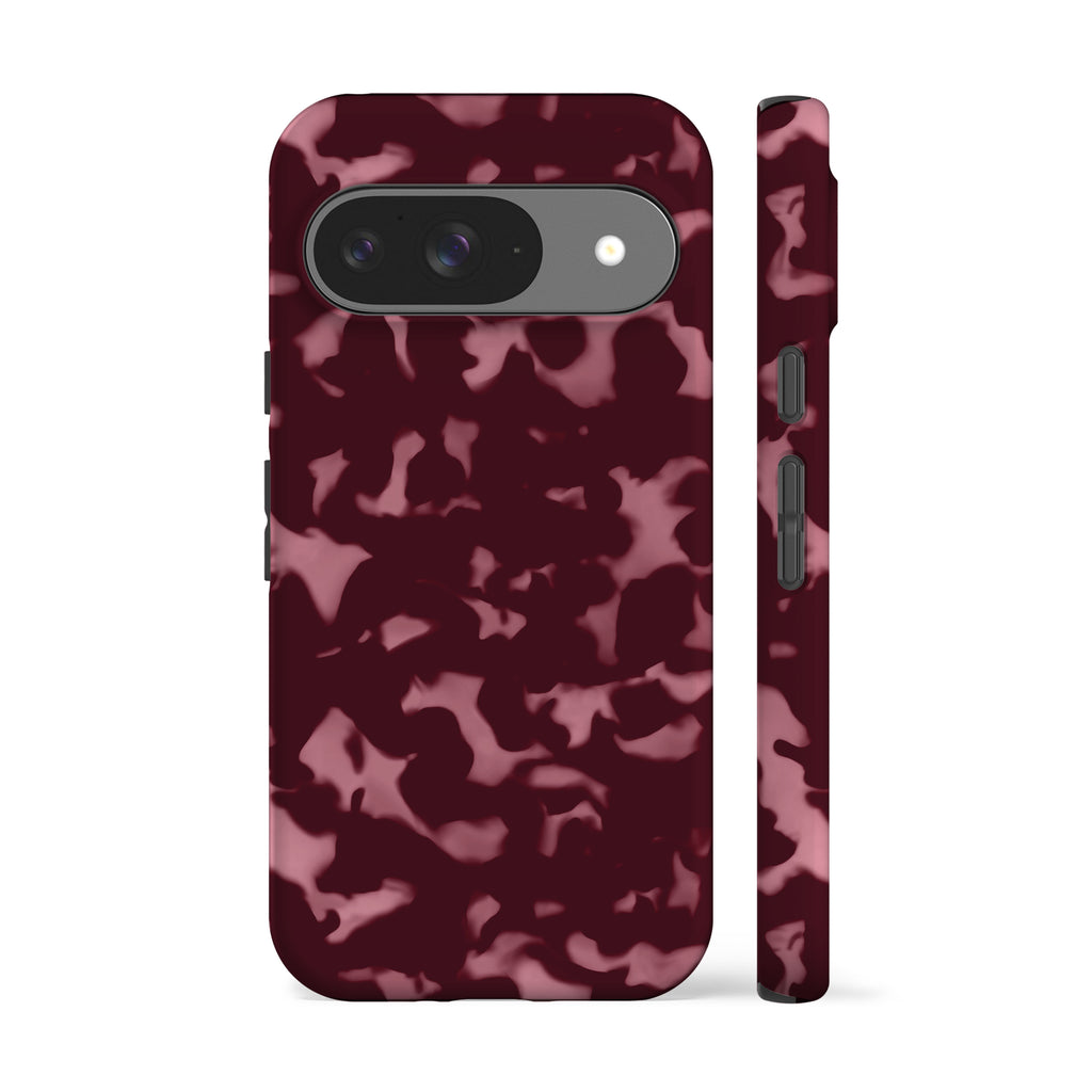 Wavy Tortoise Shell Rose Phone Case