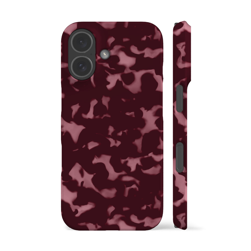 Wavy Tortoise Shell Rose Phone Case
