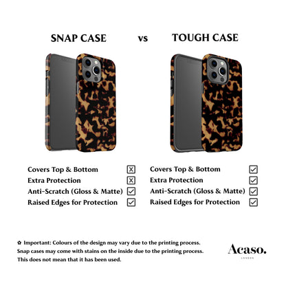 Wavy Tortoise Shell Phone Case