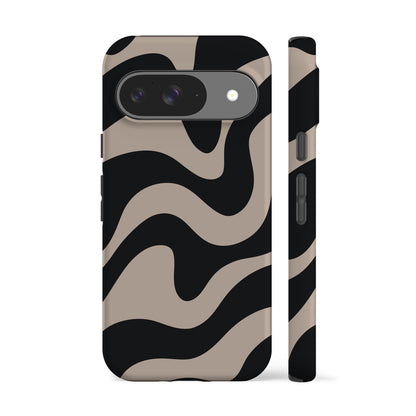 Wavy Zebra Phone Case