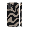 Wavy Zebra Phone Case