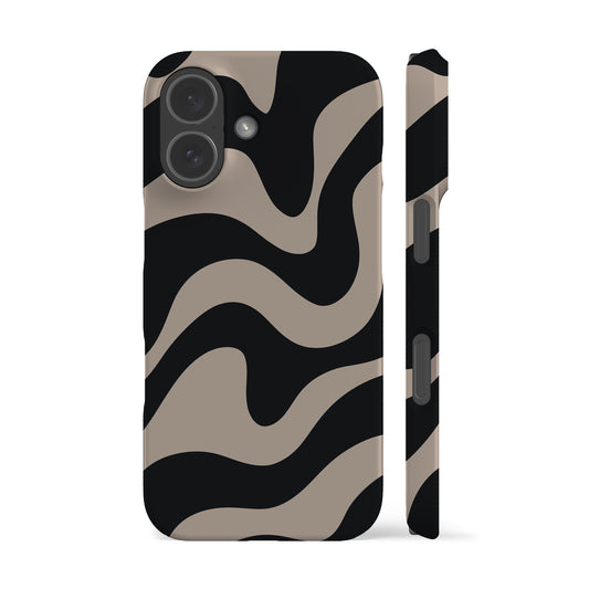 Wavy Zebra Phone Case