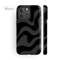 Wavy Zebra MagSafe iPhone Case