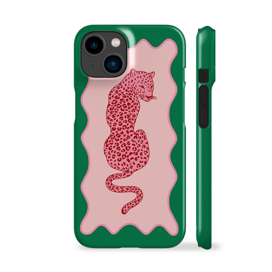 Wavy Leo Green Phone Case