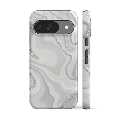 White Marble Phone Case