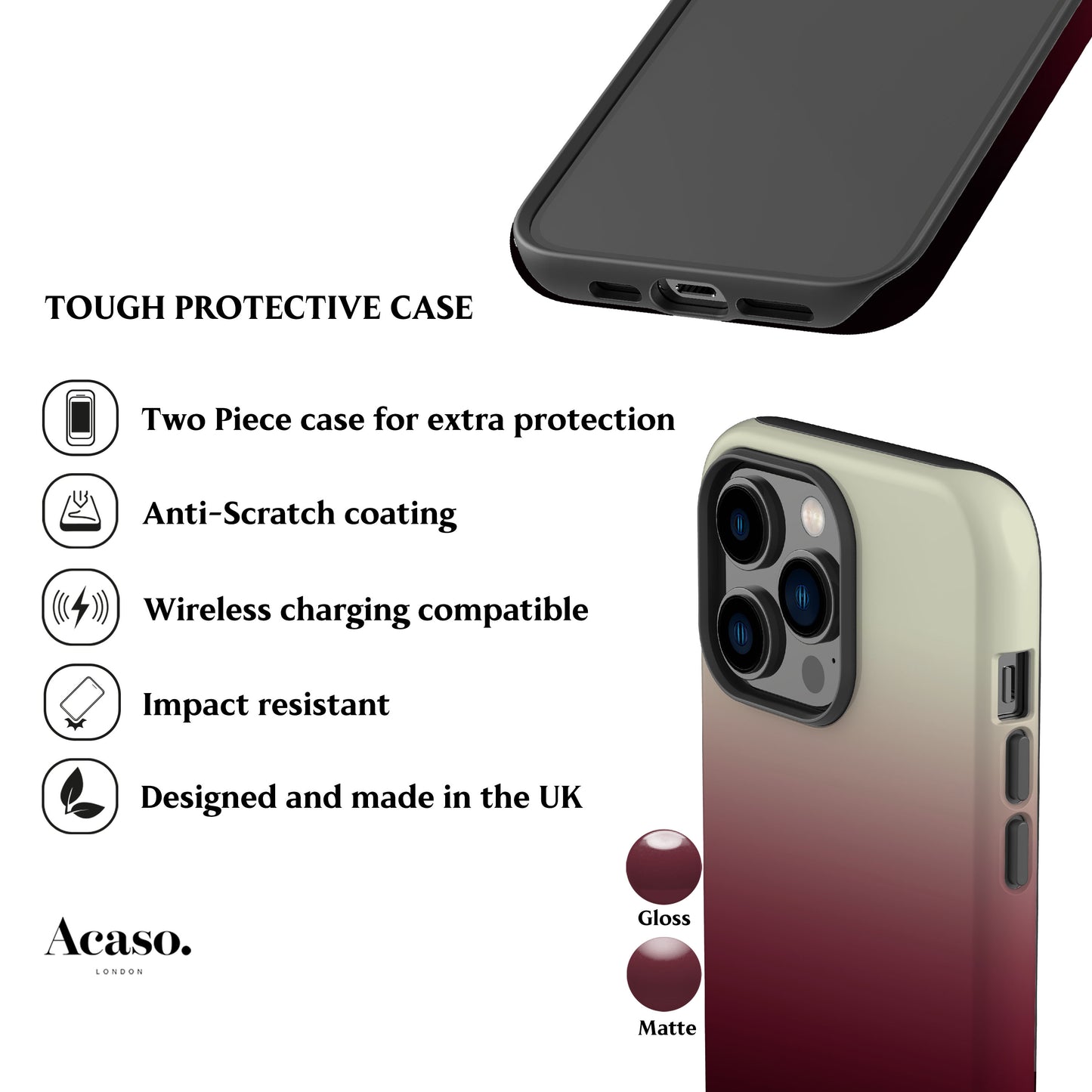 Winter Bloom Phone Case