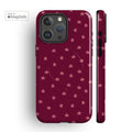 Wonky Mini Stars Rose MagSafe iPhone Case