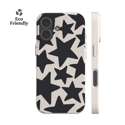 Wonky Stars Eco-Friendly Phone Case