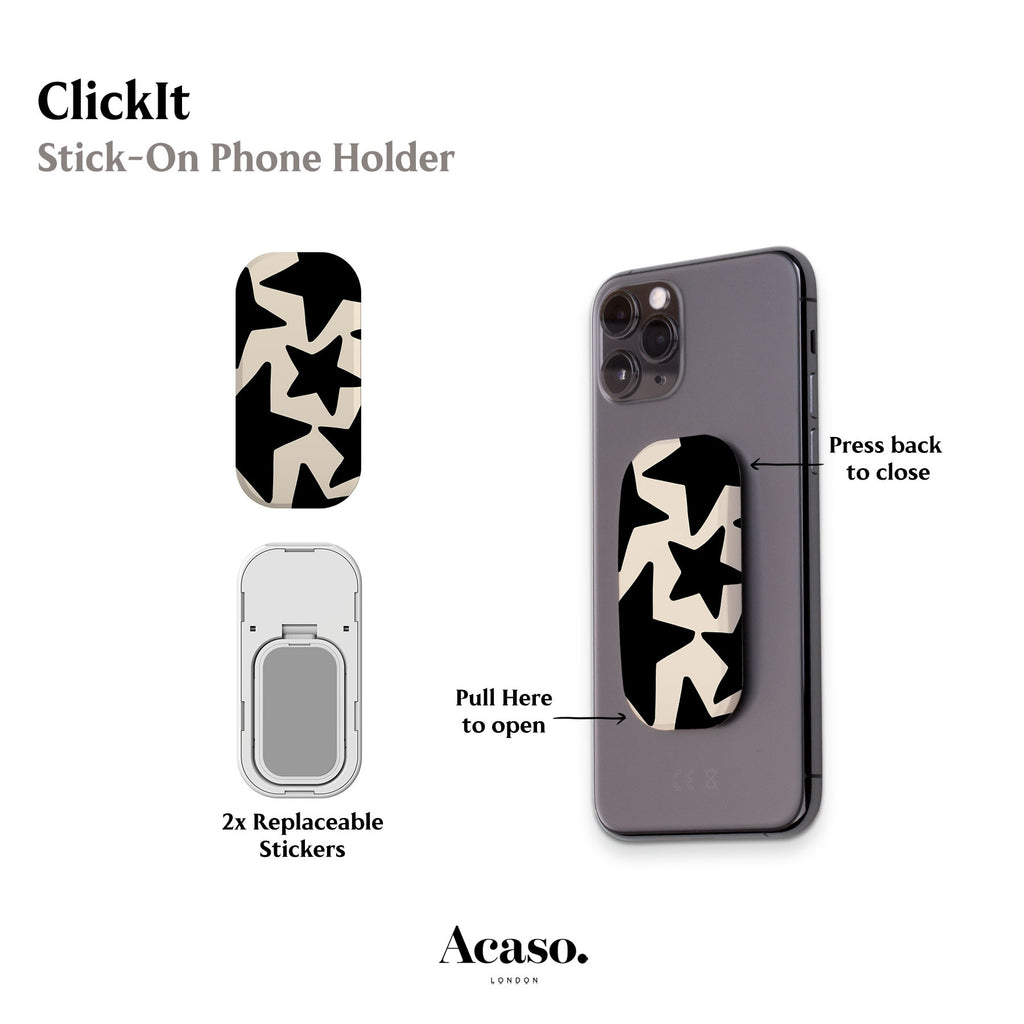Wonky Stars Phone Grip