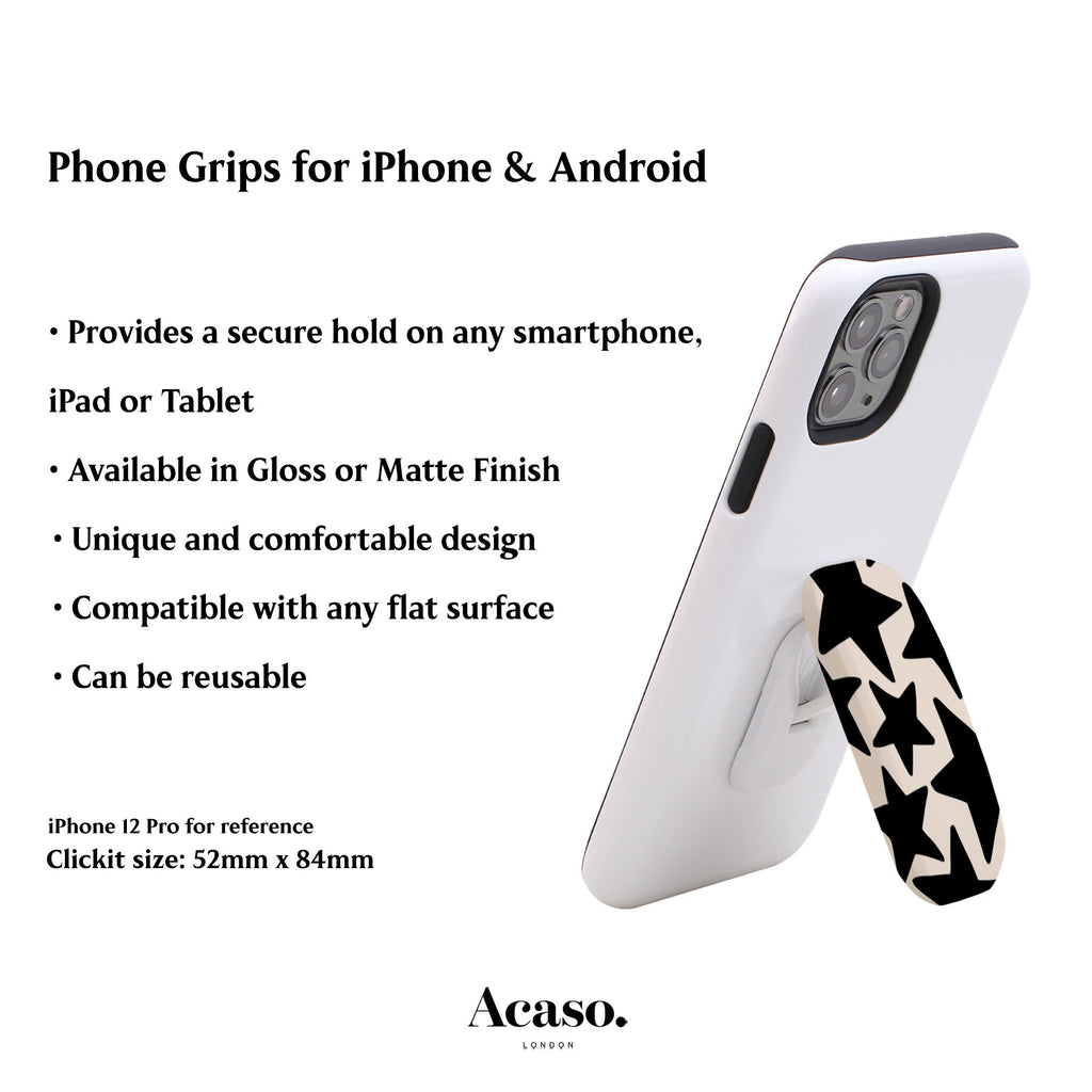 Wonky Stars Phone Grip