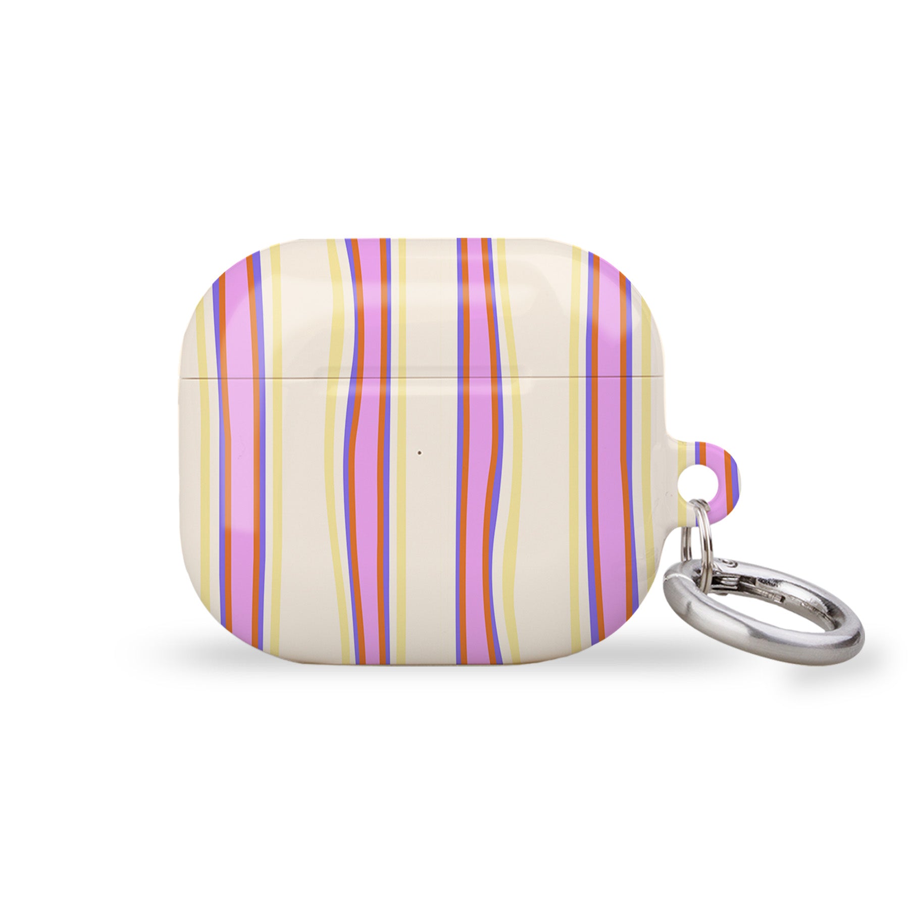 Wonky Summer Stripes AirPods Case Cover