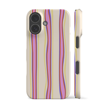 Wonky Summer Stripes Phone Case