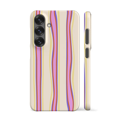 Wonky Summer Stripes Phone Case