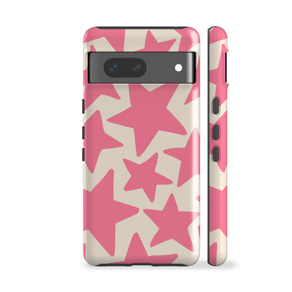 Pink Stars Phone Case