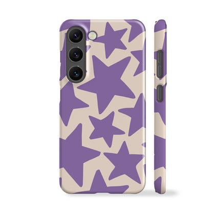 Purple Stars Phone Case