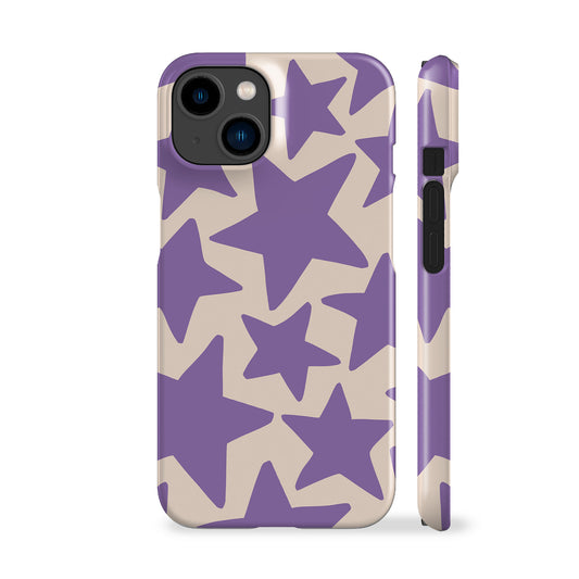 Purple Stars Phone Case