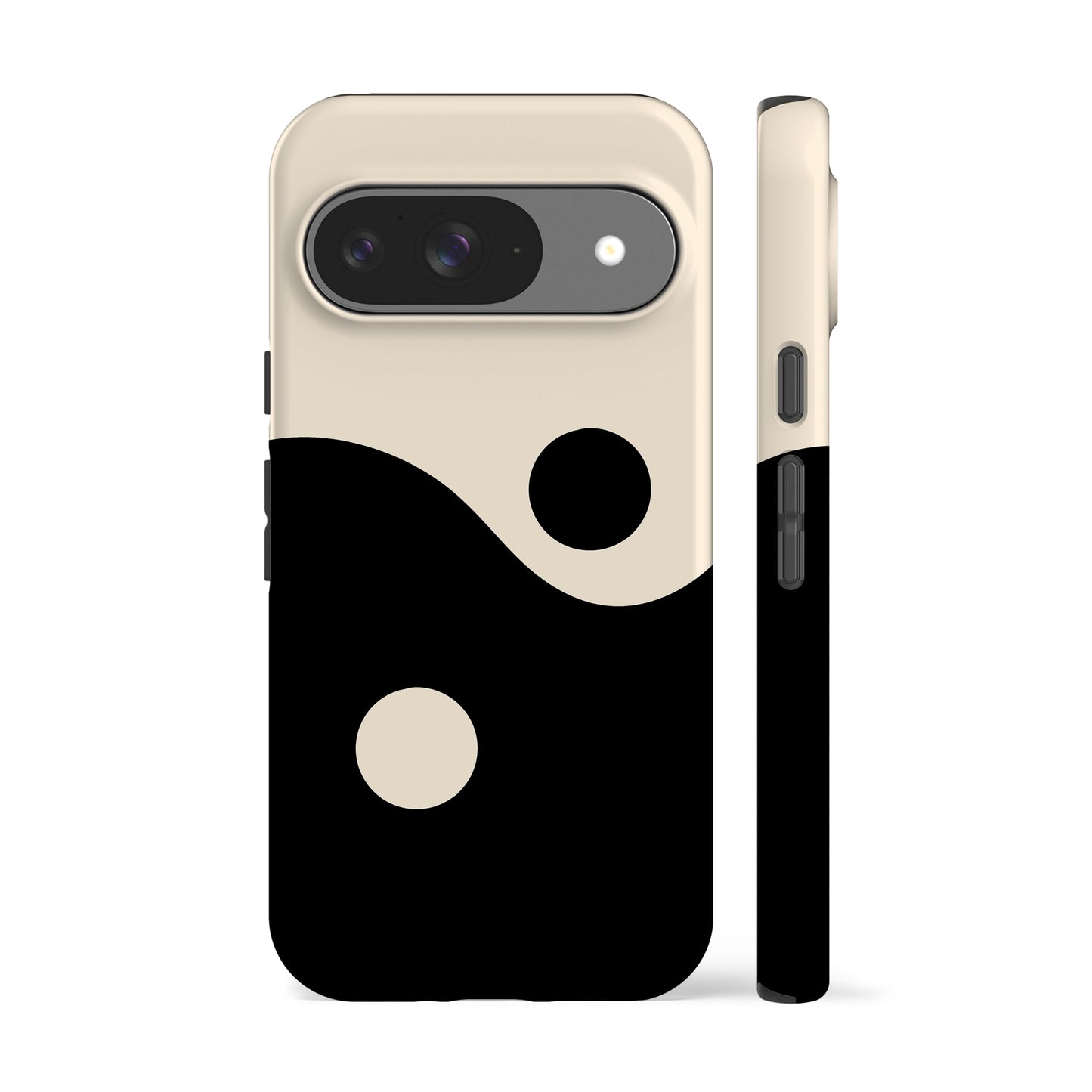 Yin Yang Black Phone Case