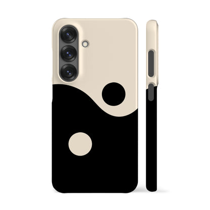 Yin Yang Black Phone Case