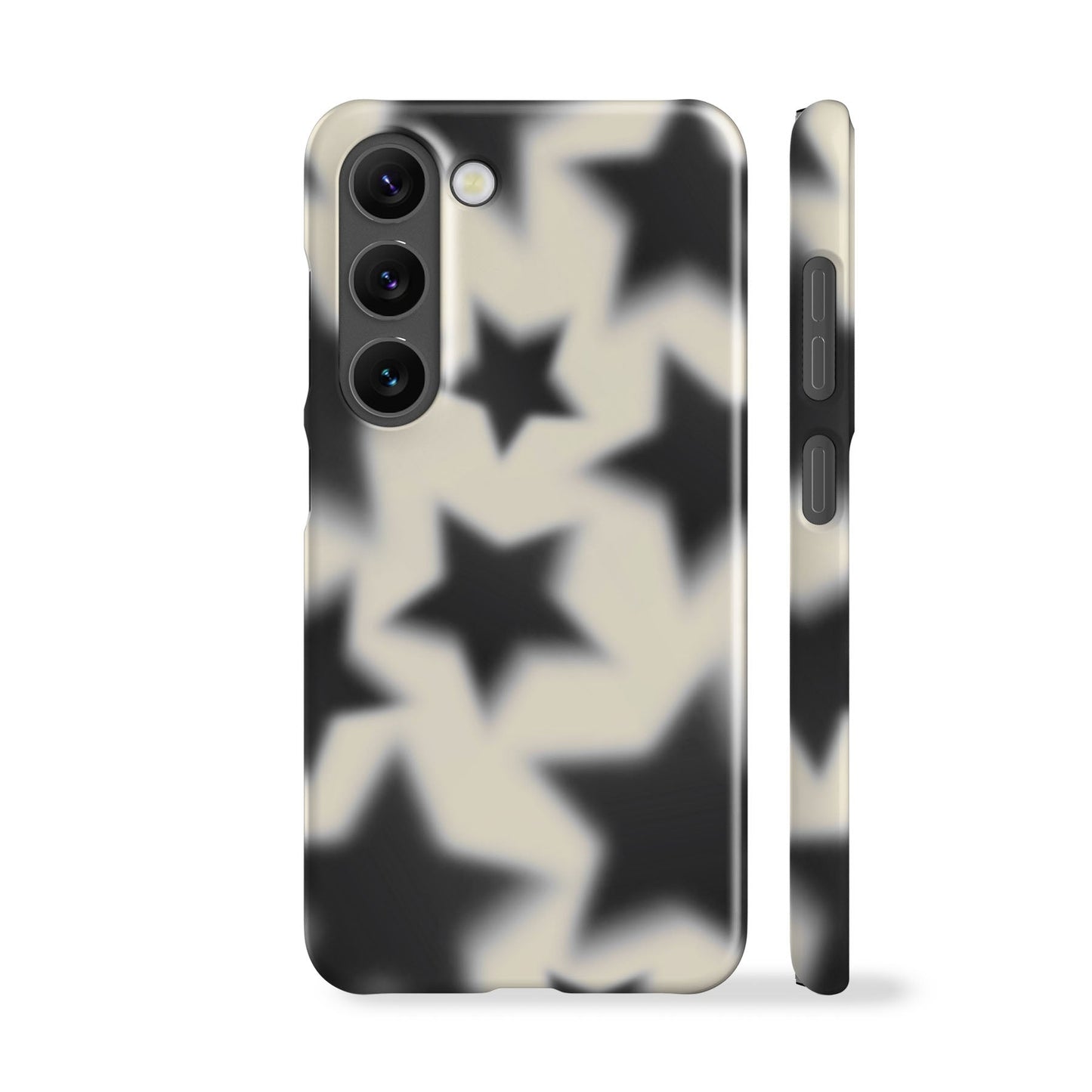 Blurry Black Stars Phone Case