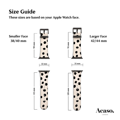 the size guide for the apple watch