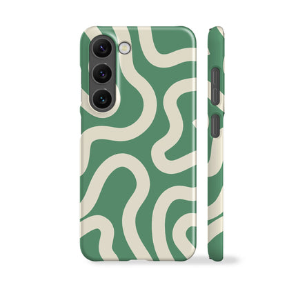 Line Art Green Phone Case