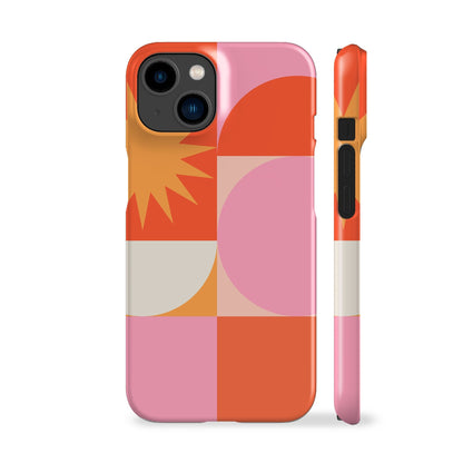 Geometric Pink Phone Case