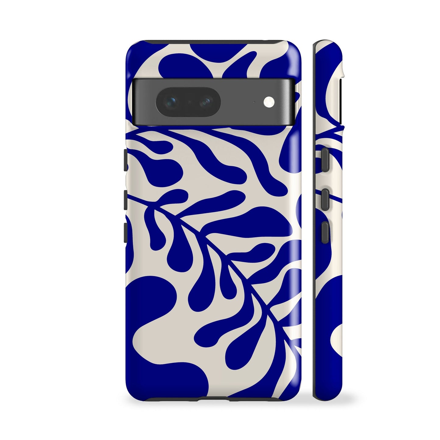 Blue Leafy Phone Case