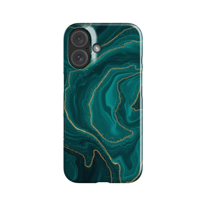 Turquoise Marble Phone Case