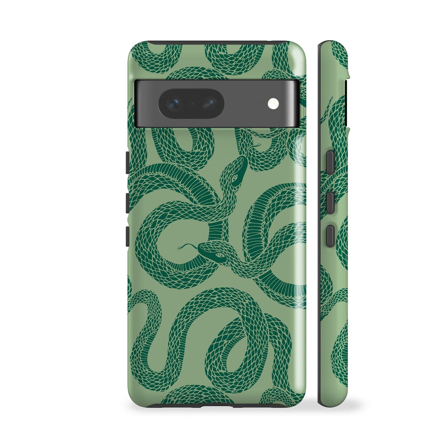 Green Snakes Phone Case