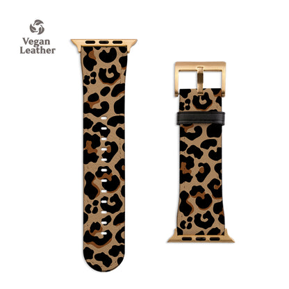 Leopard Print Apple Watch Strap