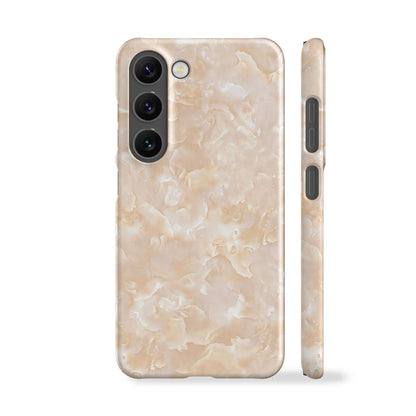 Marble Apricot Phone Case