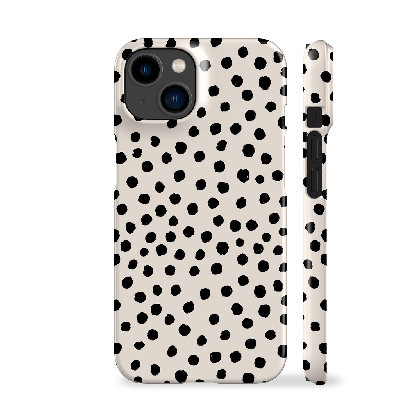 Painted Dots White Phone Case