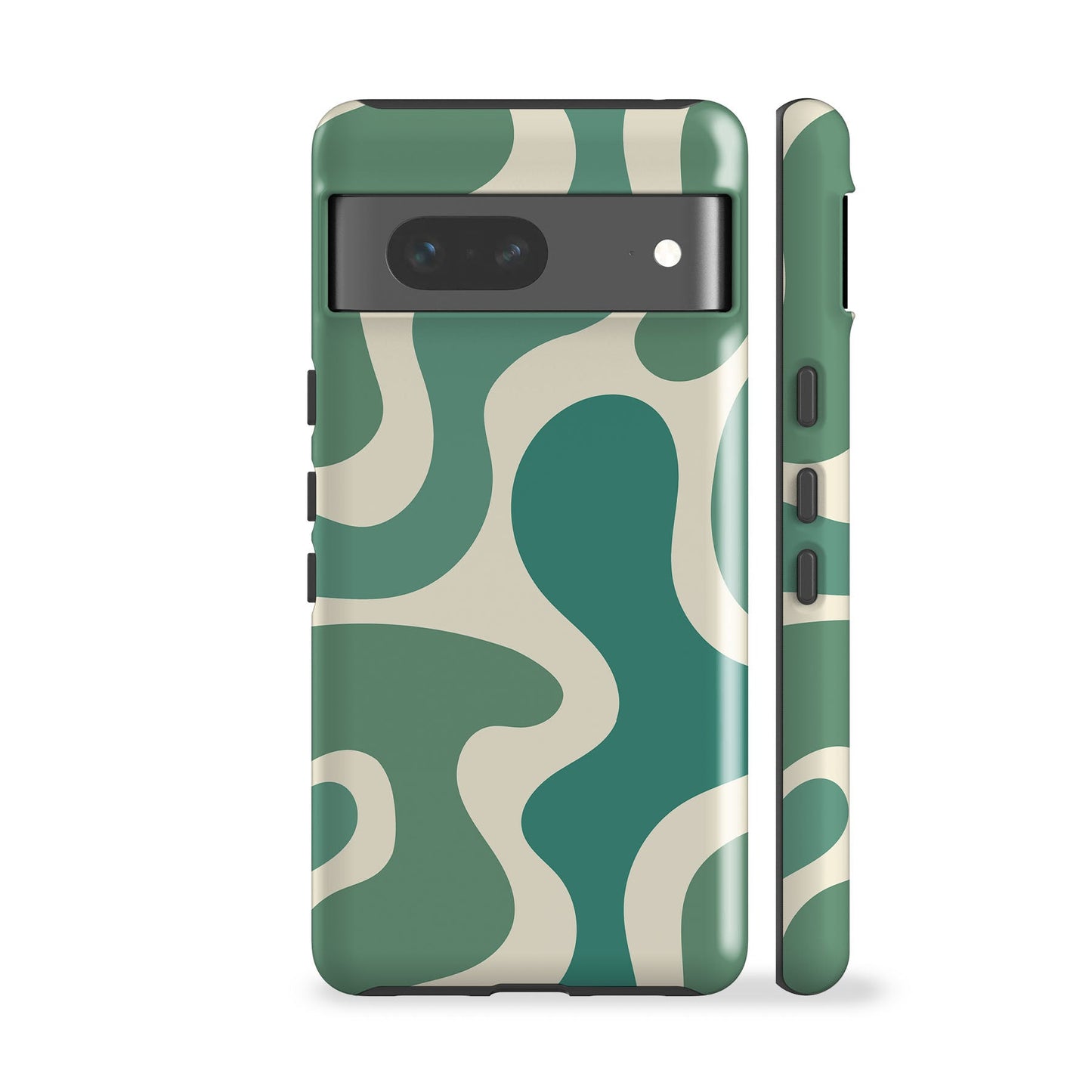 Funky Wave Green Phone Case