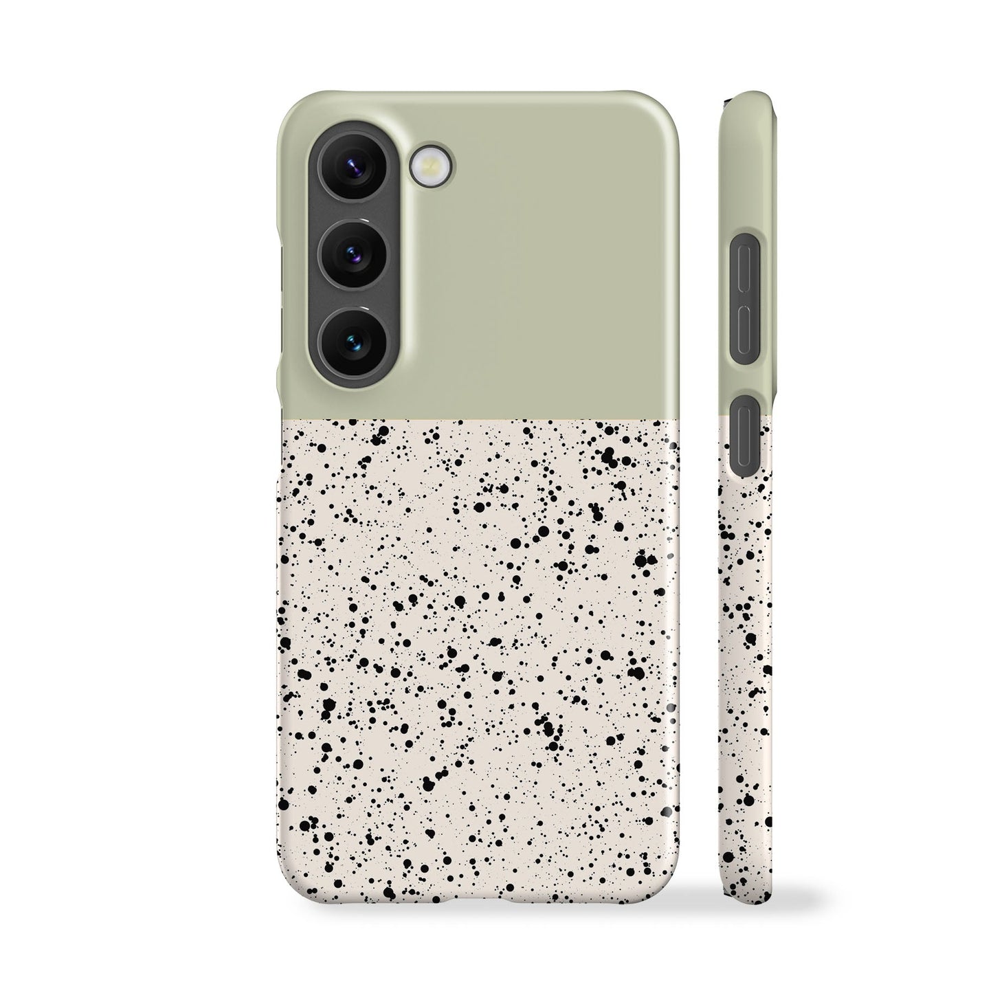 Geo Speckled Green Phone Case