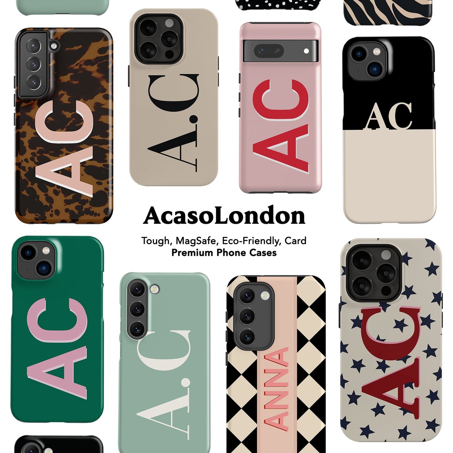 Personalised Teal Phone Case