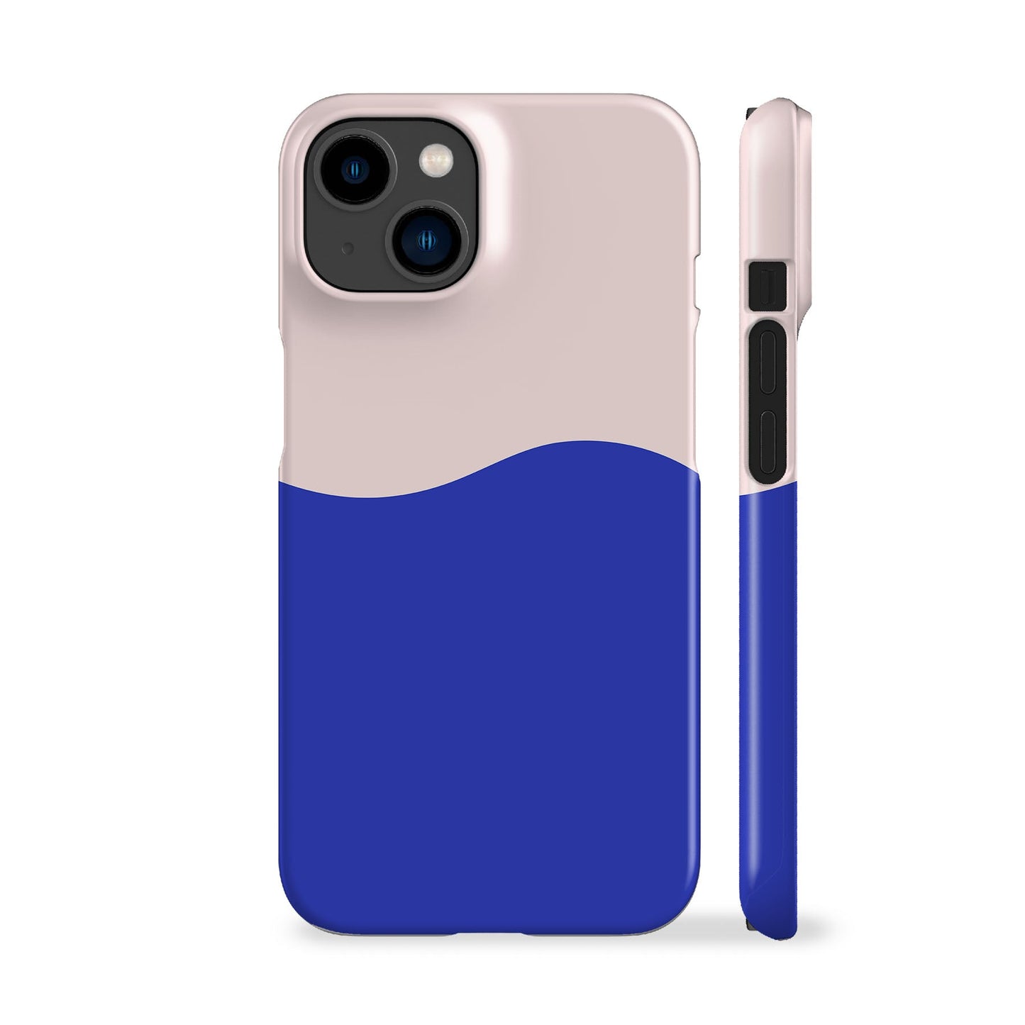 Geo Wave Blue Phone Case