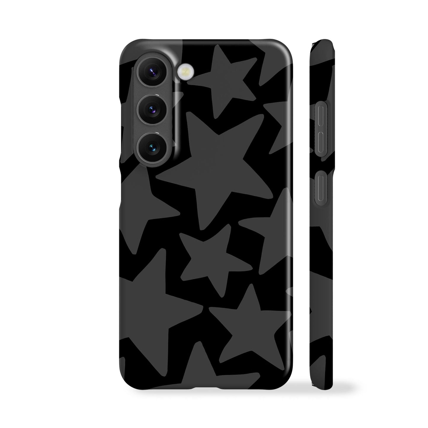 Wonky Stars Grey Phone Case