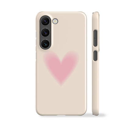 Pink Gradient Heart Phone Case