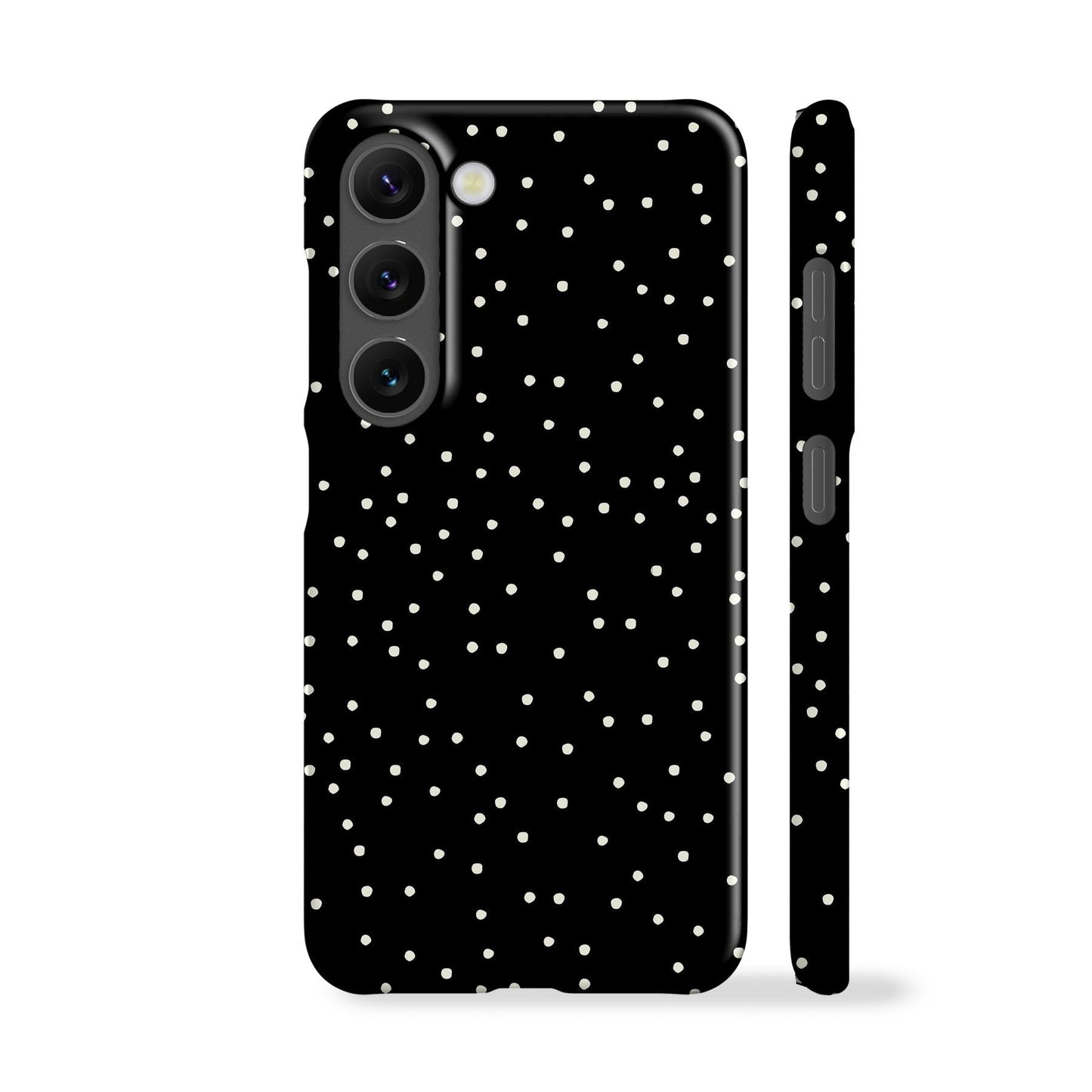 Minimal Spotty Black Phone Case