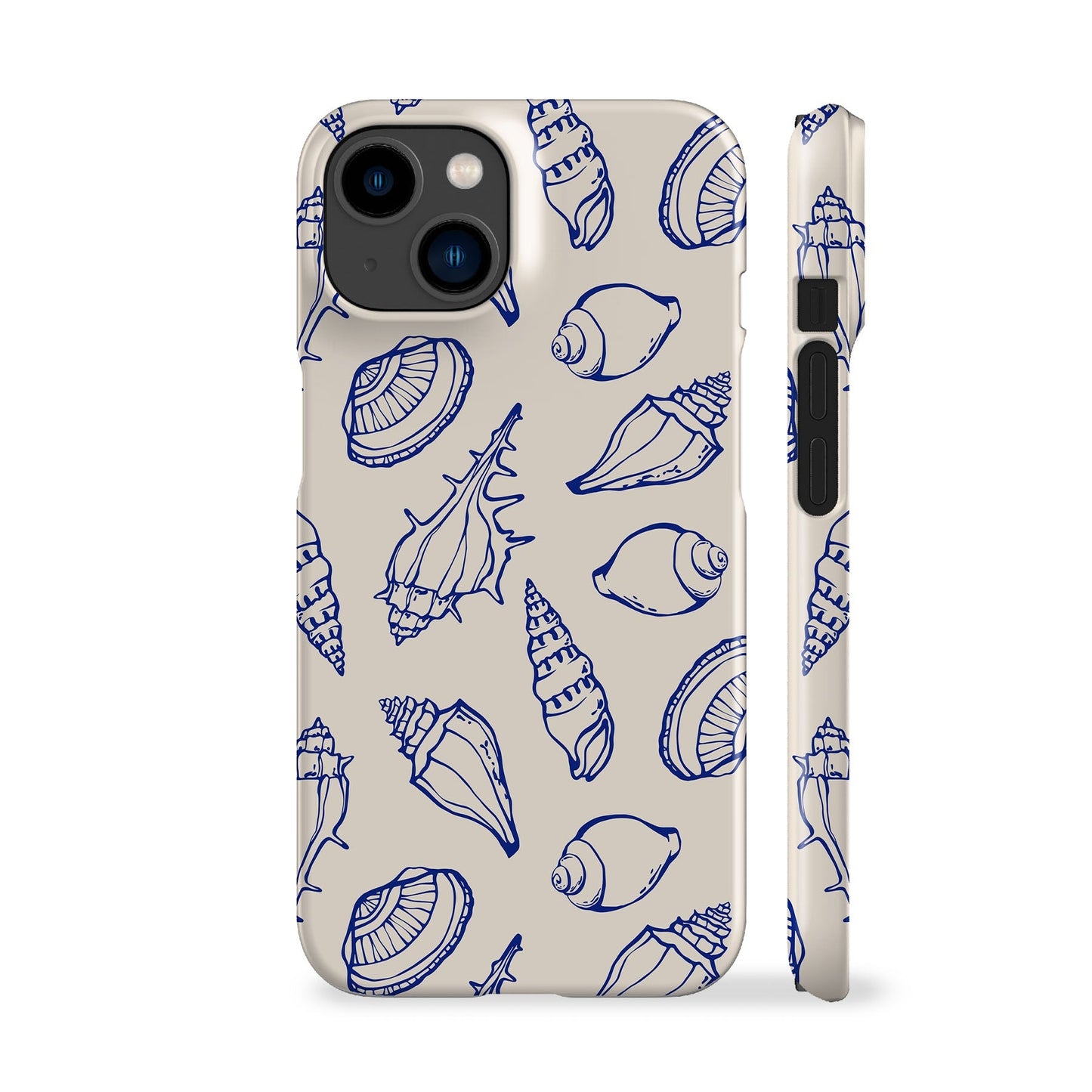 Blue Seashells Phone Case