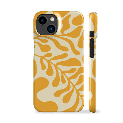 Yellow Leafy Phone Case