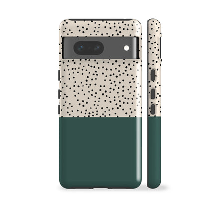 Geo Mini Spots Green Phone Case