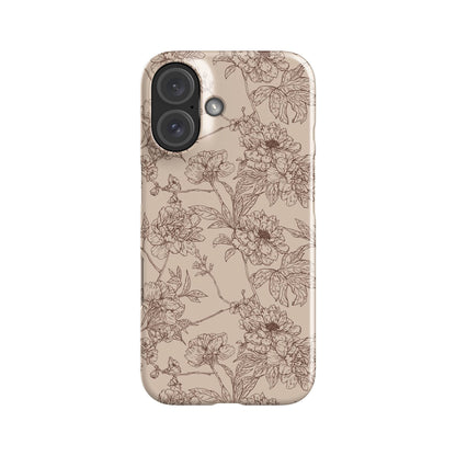 Classic Flowers Phone Case