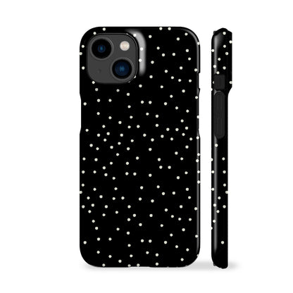 Minimal Spotty Black Phone Case