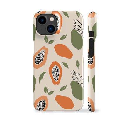 Boho Papaya Phone Case