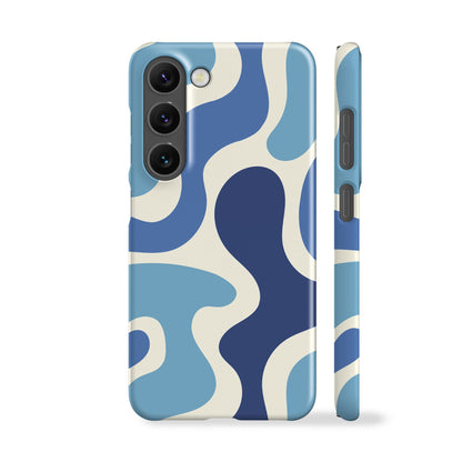 Funky Wave Blue Phone Case