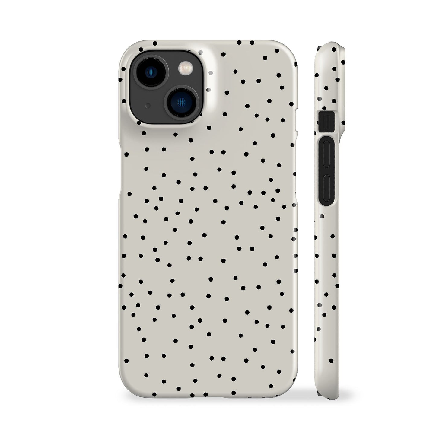 Minimal Spotty White Phone Case