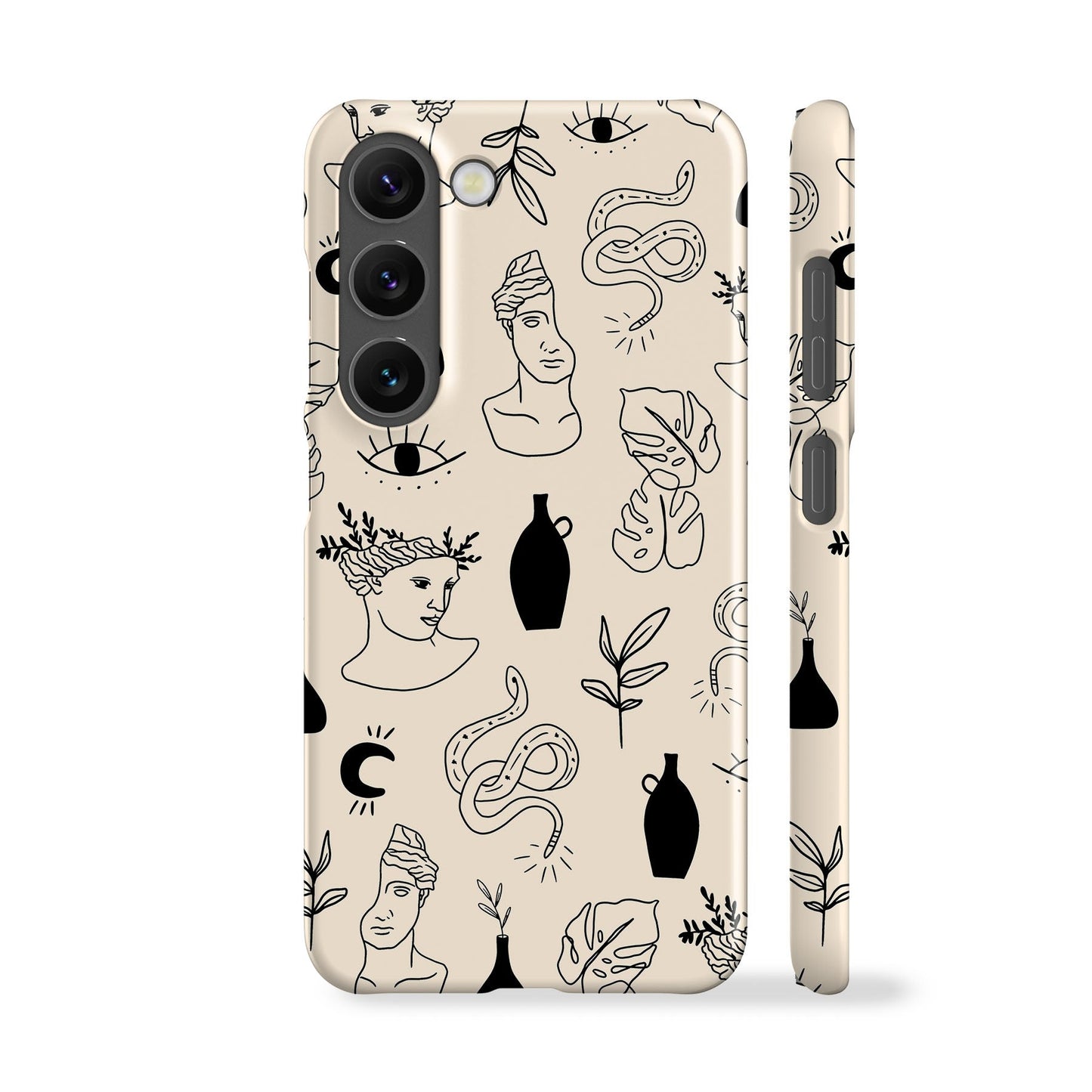 Boho Mythos Cream Phone Case