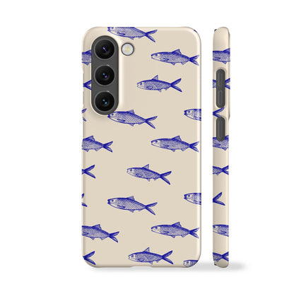 Blue Sardines Phone Case